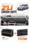 Seat Altea (2010-2015) Compatible Glove Box Cover + Leather Trunk Bag + Sticker Set - Se001