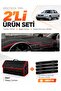 Volkswagen Passat B5 (1996-2000) Compatible Dashboard Cover + Leather Trunk Bag + Sticker Set - Vw015