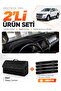 Ford Ranger (2018-2019) Compatible Dashboard Cover + Leather Trunk Bag + Sticker Set - Fo015