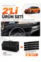 Volkswagen Polo (2022-2025) Compatible Dashboard Cover + Leather Trunk Bag + Sticker Set - Vw022