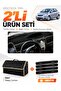 Toyota Yaris (2005-2013) Compatible Dashboard Cover + Leather Trunk Bag + Sticker Set - To025