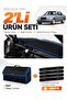 Mercedes W124 (1984-1995) Compatible Dashboard Cover + Leather Trunk Bag + Sticker Set - Mb011