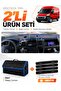 Fiat Ducato (2006-2014) X250 Compatible Dashboard Cover + Leather Trunk Bag + Sticker Set - Fi010