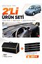 Opel Combo C (2001-2011) Compatible Dashboard Cover + Leather Trunk Bag + Sticker Set - Op007