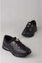 Seç Z428 Genuine Leather Comfort Women's Shoes Black - 6