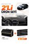 Opel Astra J (2009-2020) Compatible Dashboard Cover + Leather Trunk Bag + Sticker Set - Op004
