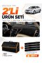 Hyundai Sonata (2009-2015) Compatible Torpedo Cover + Leather Trunk Bag + Sticker Set - Hu031