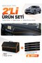 Nissan Qashqai (2021-2024) Compatible Glove Box Cover + Leather Trunk Bag + Sticker Set - Ni021 - 2