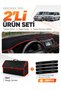 Volkswagen Transporter T5 Single Cab (2003-2016) Compatible Dashboard Cover + Leather Bag Set - Vw027