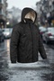 Water and Windproof Removable Hooded Fur Coat Jacket - 3