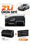 Fiat 500L (2013-2017) Compatible Dashboard Cover + Leather Trunk Bag + Sticker Set - Fi001