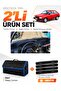 Mazda 323 Bd Old Model (1980-1985) Compatible Dashboard Cover + Leather Trunk Bag + Sticker Set - Ma004