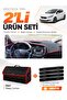 Kia Ceed (2013-2019) Compatible Dashboard Cover + Leather Trunk Bag + Sticker Set - Ki004