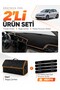 Volkswagen Golf 7 (2012-2020) Compatible Glove Box Cover + Leather Trunk Bag + Sticker Set - Vw012