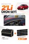 Volkswagen Vento (1992-1998) Compatible Dashboard Cover + Leather Trunk Bag + Sticker Set - Vw008