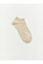 Alita City Lcw Dream Beige Patterned 5-Piece Pack Women's Booties Socks with a Difference - 4