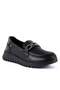 3610 Genuine Leather Casual Women's Shoes-Black - 2