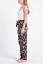 2-Piece Teddy Bear Patterned Pajama Bottoms Pack Suede Fabric Women's Plaid Pajama Bottoms - 3