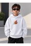 Sweatshirt (Hooded) Boys' 3 Thread Raster Printed Winter Hoodie