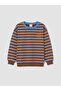 Rmz Gi̇yi̇m Farkiyla Boys' Striped Thick Sweatshirt - 2