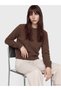 Esvab • Modern & Distinctive Zero Roba Collar Women's Knitwear Sweater