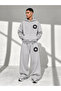Unisex Circle Printed Oversize Winter Sweatshirt and Baggy Sweatpants Set - 4