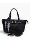 Bl01 Women's Handbag with Buckle Strap - Black Patent Leather - 4