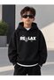 Sweatshirt (Hooded) Boys' 3 Thread Raster Printed Winter Hoodie