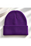 Men's women's fisherman beanie winter beanie flat fold beanie
