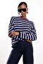Lilac Striped Knitwear 261165 - 4