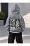 Sweatshirt (Hooded) Boys' 3 Thread Raster Printed Winter Hoodie