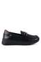 3610 Genuine Leather Casual Women's Shoes-Black - 3