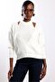 Ecru Athlete Detailed Knitwear Set 251295 - 5