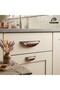 Leaf Antique Copper 96 mm Handle Luxury Country Kitchen Furniture Cabinet Drawer Handle - 4