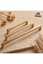 Paris Matte Gold 224 mm Handle Luxury Country Kitchen Furniture Cabinet Drawer Handle