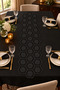 Lace-Look Runner – Suitable for Dining Table, Nightstand, Coffee Table, and Display Cabinet for Daily and Special Occasion Use