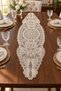 Lace Look Runner for Dining Table, Nightstand, Coffee Table, and Display Cabinet – Elegance in Everyday Decor and Special Occasions - 2
