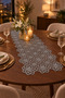 Lace-Look Decorative Runner for Dining Table, Nightstand, Coffee Table, and Display Cabinet – Elegance for Everyday and Special Tables - 4