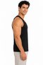 Men's Cotton Modal Thick Strap U-Neck Flexible Basic Undershirt - Black, White, and Skin Color Options Casual Undergarment - 3