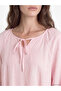 Two Mt Shop Quality Lcw Comfort Pink Embroidered Dress - 3