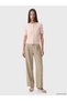 Alita City Lcw Everyday Pink Knitwear Patterned Women's Cardigan with a Difference - 2