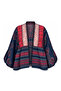 Women's Ethnic Pattern Balloon Sleeve Jacket