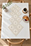 Lace Look Runner for Dining Table, Nightstand, Coffee Table, and Display Shelf – Suitable for Everyday Use and Guest Tables