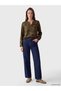 Peak New Season Khaki Collared Floral Blouse - 2