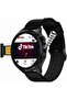 HainoTeko FG-8 5G Android Smart Watch with SIM Card Support, AMOLED Display, Download Any App, GPS, WiFi, Bluetooth Calling & Social Media Access (Black)