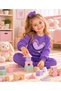 Ss Gi̇yi̇m Girls' Heart Printed Tracksuit Set – Sweatshirt and Jogger Pants 2-Piece Set - 3