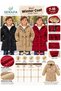 Boys' Winter Coat Pondit Fabric Hooded Plush Lined with Fur Inside, Drawstring Waist, Pocketed, Water and Wind Resistant Coat - 4