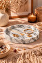 Decorative Concrete Serrated Model, Marble Pattern Presentation Tray, Presentation Holder, Multi-Purpose Jewelry Plate, Organizer, Decorative Tray - 4