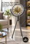 5 Pieces of Standing Clocks – Gray Design, Standing Clock Floor Clock for Living Room and Office Use