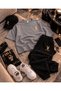 Playgirl/Playboy Printed Cotton Oversize T-Shirt Tracksuit Premium Set - 2